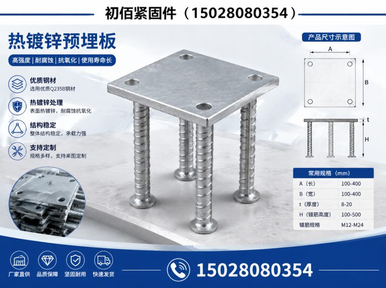 邯郸经济技术开发区预埋件展示图